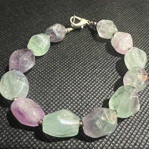 Rose & Green Quartz Bracelet